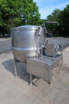 200 Gallon Cleveland SS Kettle Horizontal Scraper, Jacketed