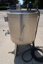 25 Gallon SS Self-Contained Electric Mix Tank, Jacketed