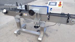 Pack Leader PL-501 Auto Spot/Wraparound Labeler, SS Frame