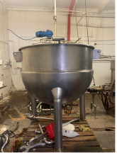 200 Gallon Hamilton SS Jacketed Double Motion Kettle