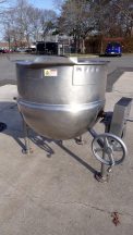 100 Gallon Groen SS Tilt Kettle, 100 PSI Jacket